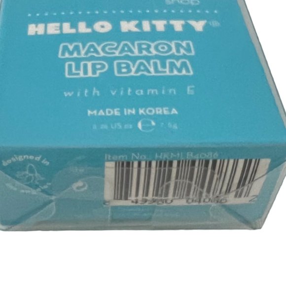 The Crème Shop x Hello Kitty Macaron Lip Balm Cool As Mint, Limited Edition - Picture 13 of 13